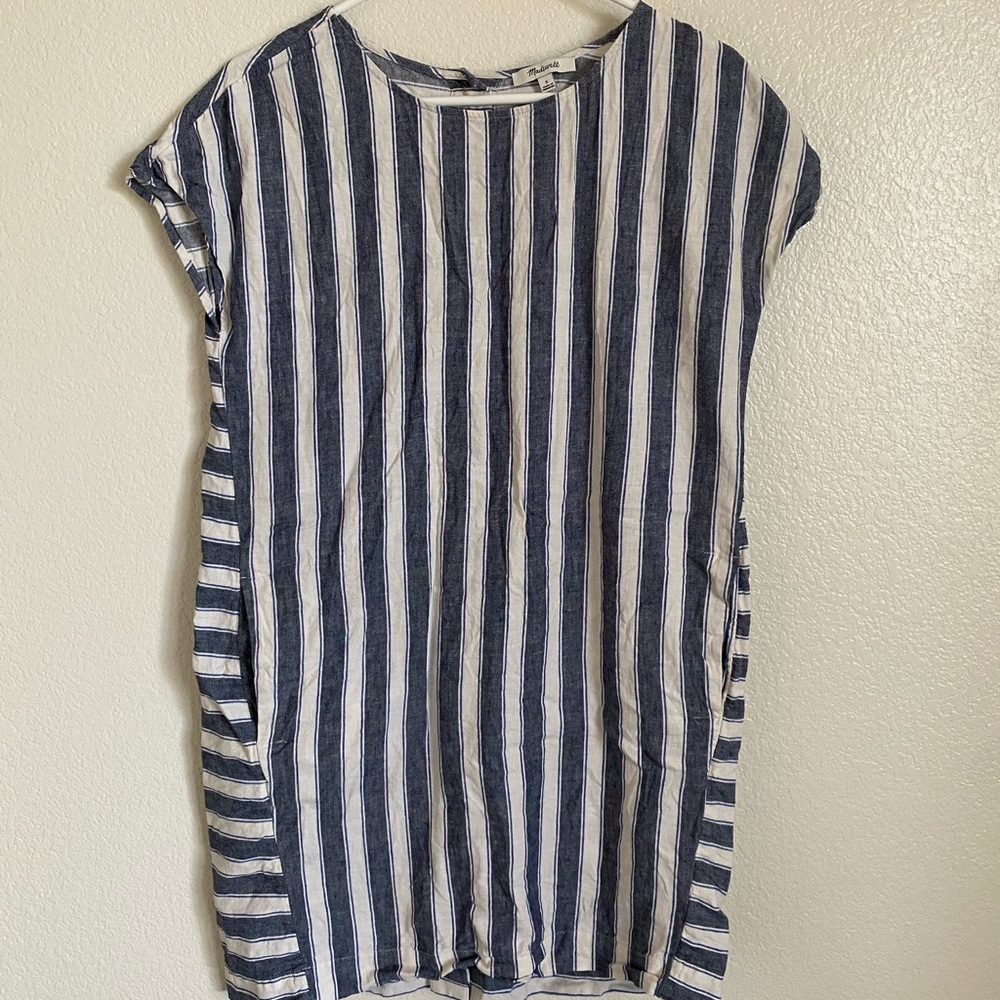 STRIPED MADEWELL DRESS